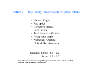 lecture2 ray theory transmission