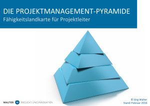 Die Projektmanagement-Pyramide