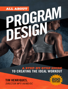 All About Program Design  A Ste - Tim Henriques (Croker2016)