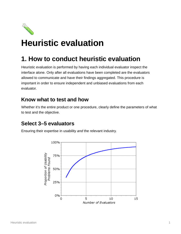 Heuristic Evaluation