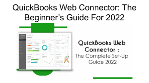 QuickBooks Web Connector: The Beginner’s Guide For 2022
