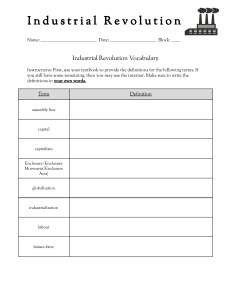 IndustrialRevolutionVocabularyWorksheetdefineterms-1