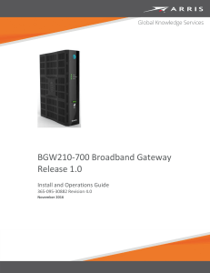 ATT Router BGW210-700  BGW 210 700 Gateway manual-2538