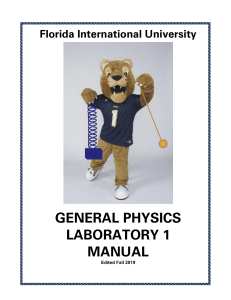 Physics lab1 manual