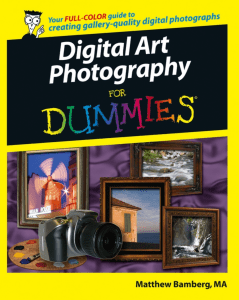 Matthew Bamberg - Digital Art Photography For Dummies-Wiley (2006)