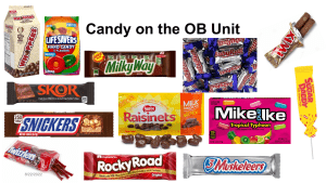 Candy and Terms on OB unit