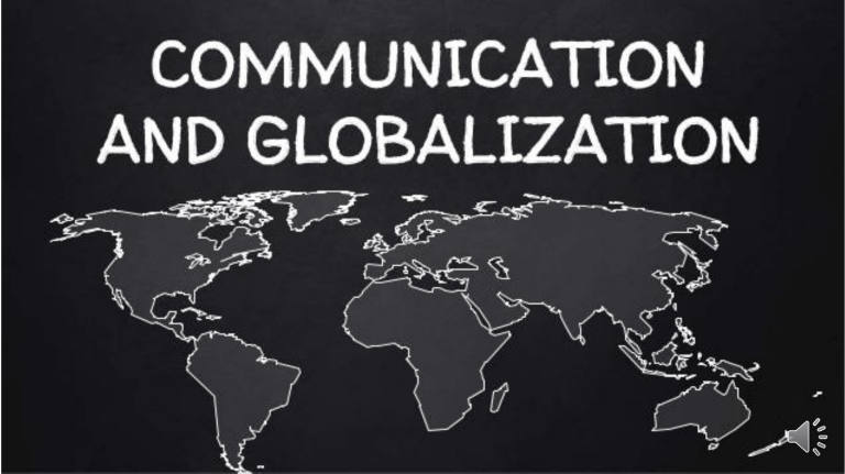 essay about communication and globalization