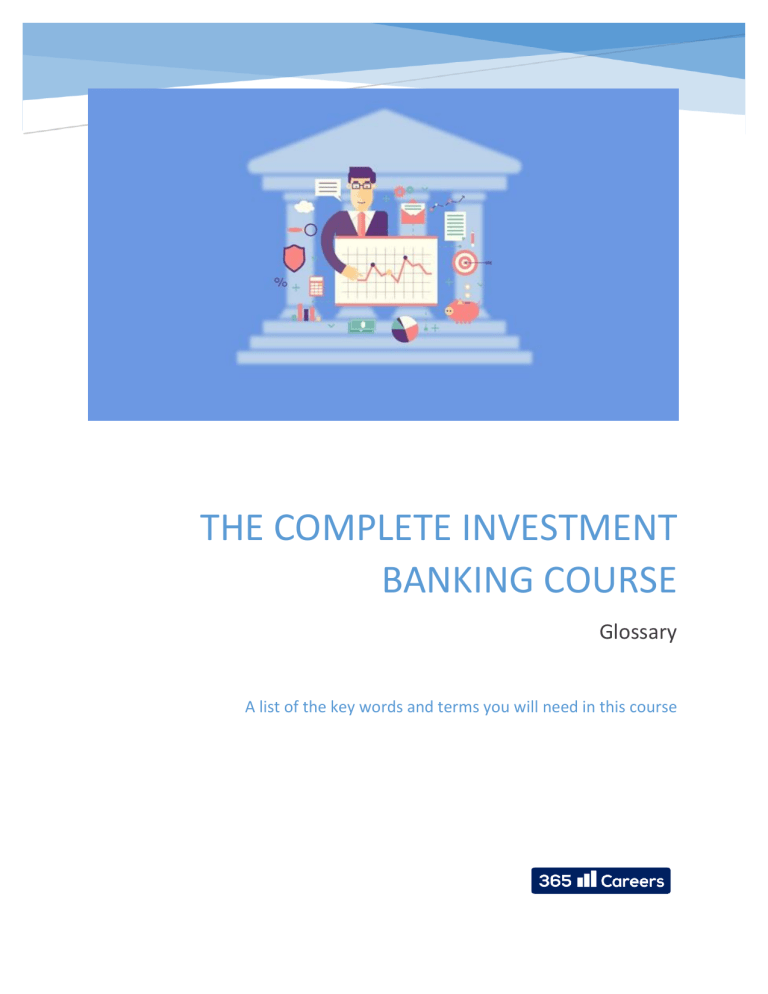 Investment Banking Terms