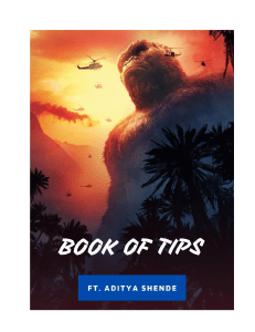 Book of tips Aditya Shende pdf