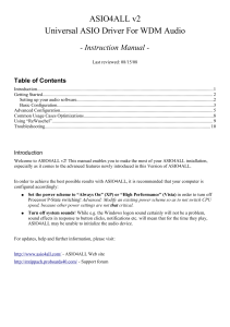 ASIO4ALL v2 Instruction Manual