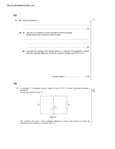 Capacitance