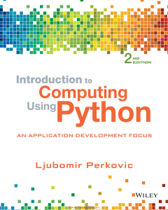 Introduction to Computing Using Python 2nd Edition49011606043290486