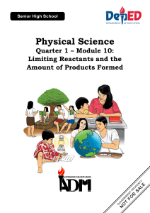 Physical Science Module 10