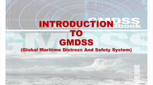 Chapter 1-INTRODUCTION 1 GMDSS