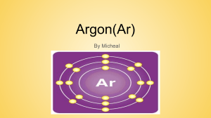 Argon(Ar)