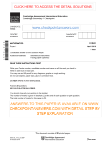 pdfcoffee.com secondary-checkpoint-mathematics-april-paper-1-2019-question-paper-pdf-free