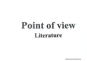 Point of View- PowerPoint