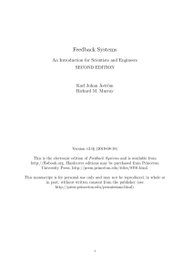 Karl J. Åström and Richard M. Murray - Feedback Systems  An Introduction for Scientists and Engineers-Princeton University Press (2019)