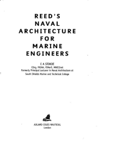 Reed s Volume 4 Naval Architecture for M