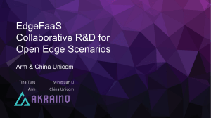 EdgeFaaS Collaborative R&D for Open Edge Scenarios - English2