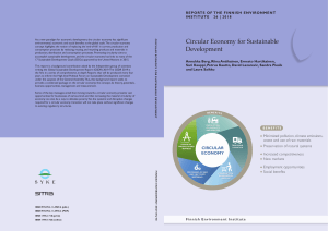 Circular Economy in Sustainabale Development