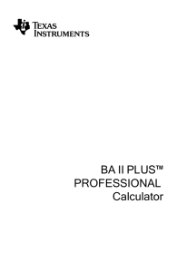 BA II PLUS PRO EN