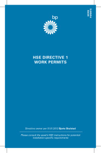 HSE DIRECTIVE Work-permit-hand-book (BP)