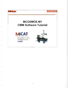 MCOSMOS M1 Manual