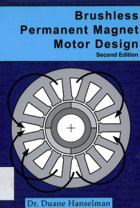 Brushless Permanent Magnet Motor Design-2nd Edition-Dr. Duane Hanselman