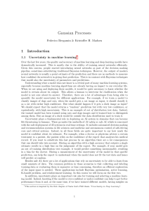 Gaussian Processes notes