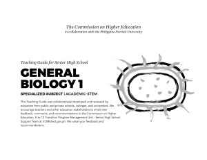 General Biology 1