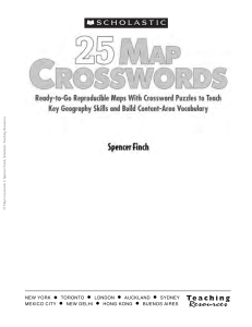 25-map-crosswords-spencer-finch-scholastic-teaching-resources-new-york-toronto-mexico-city-london-auckland-sydney-new-delhi-hong-kong-buenos-aires