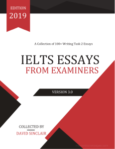 IELTS Essays From Examiners 3.0