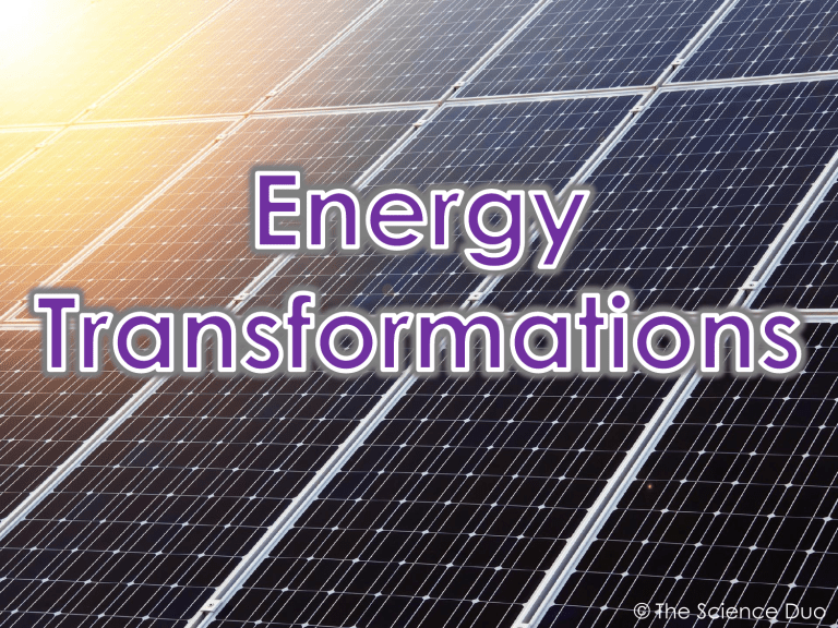 energy-transformations