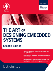 The Art of Designing Embedded Systems (Jack Ganssle)