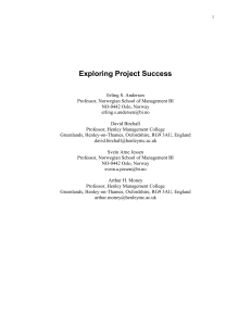 ExploringProjectSuccess finalpaperBJMII