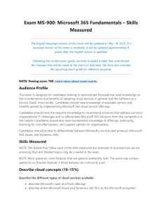 exam-ms-900-microsoft-365-fundamentals–skills-measured