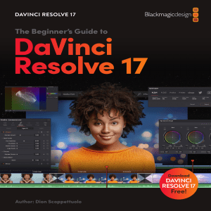 DaVinci-Resolve-17 Beginners-Guide