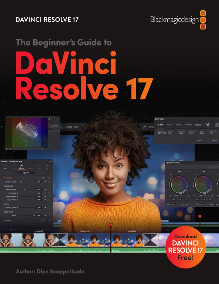 davinci resolve 17 manual pdf download
