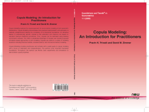 Copula Modeling An Introduction for Practitioners (Foundations and Trends(r) in Econometrics) by Pravin K. Trivedi