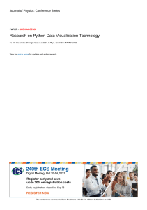 Python Data Visualization with Matplotlib & Pyecharts