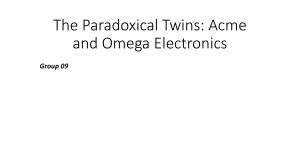 Paradoxical Twins Case Presentation