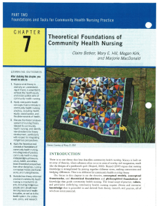 Ch 7 Theoretical Foundations