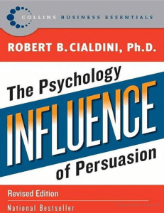 Influence  The Psychology of Persuasion ( PDFDrive )