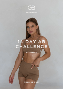 GainsByBrains - 14 Day Ab Challenge (Round 2)
