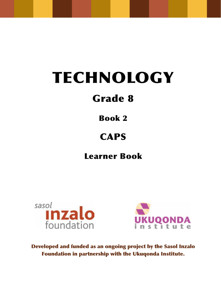 technology grade 8 assignment term 1