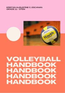 volleyball game handbook