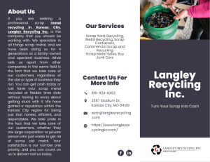 Langley Recycling Inc. (Brochure)