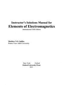 Elements+of+Electromagnetics(Matthew+N.O.+Sadiku)