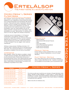 micro media l series filter sheets
